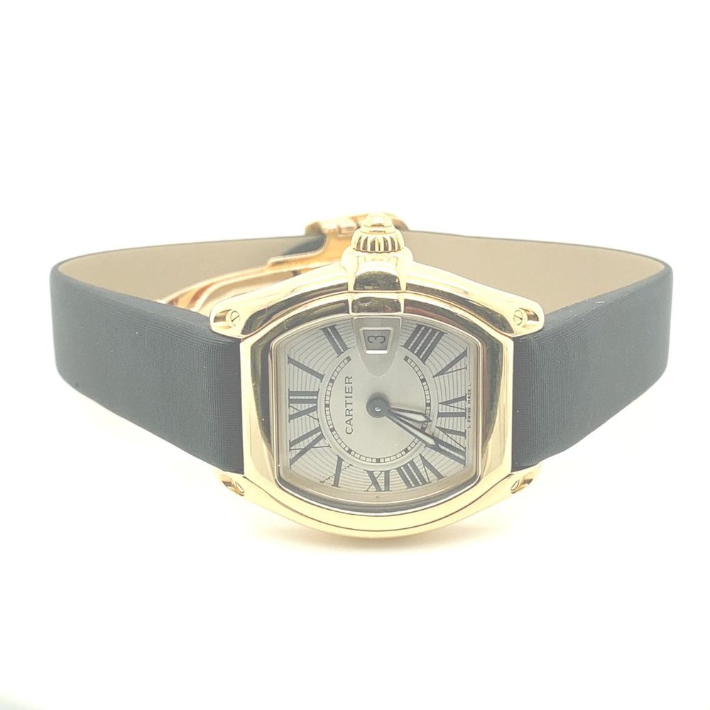 Cartier Roaster 2675 18k Yellow Gold On Strap